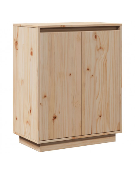 Credenza 60x34x75 cm in Legno Massello di Pino