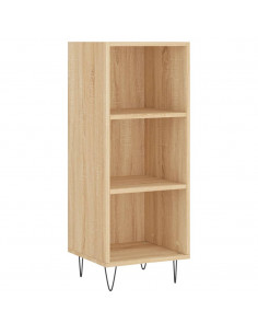 Credenza Rovere Sonoma 34,5x32,5x90 cm in Legno Multistrato 2