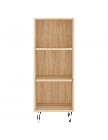 Credenza Rovere Sonoma 34,5x32,5x90 cm in Legno Multistrato