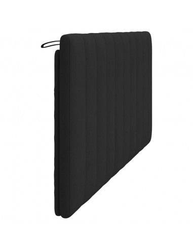 Cuscino Testiera Nero 180 cm in Velluto