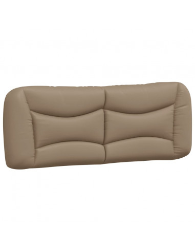 Giroletto con Luci LED Cappuccino 120x200 cm in Similpelle