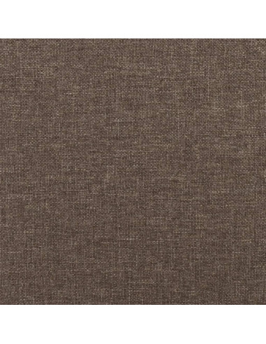 Poggiapiedi Tortora 45x29,5x35 cm in Tessuto