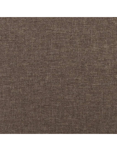 Poggiapiedi Tortora 45x29,5x35 cm in Tessuto