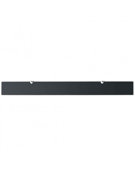 Mensole Galleggianti 2 pz in Vetro 100x10 cm 8 mm