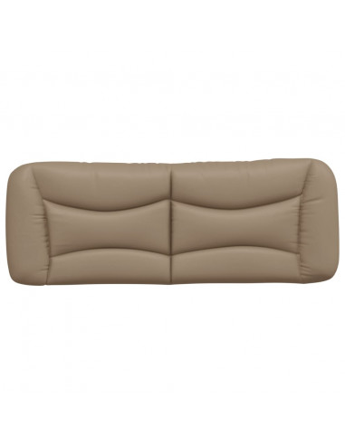 Cuscino Testiera Cappuccino 120 cm in Similpelle