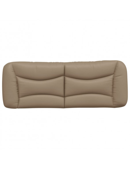 Cuscino Testiera Cappuccino 120 cm in Similpelle