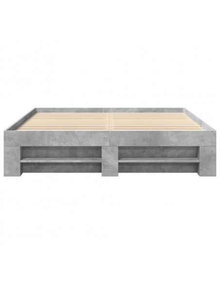 Giroletto Grigio Cemento 160x200 cm in Legno Multistrato