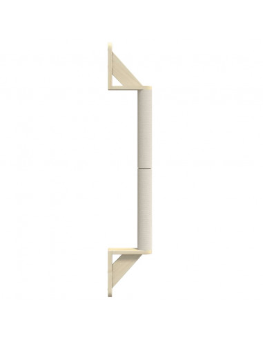 Tiragraffi a Parete 109 cm in Sisal