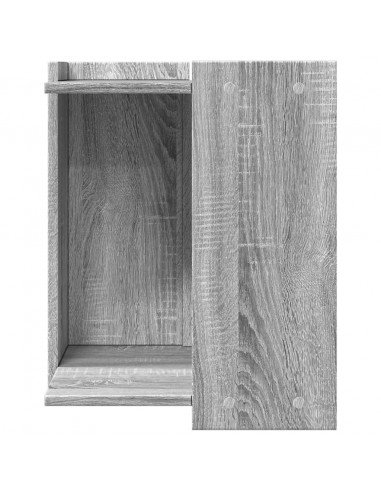 Recinto Lettiera Gatti Grigio Sonoma 60x40x40 cm in Truciolato