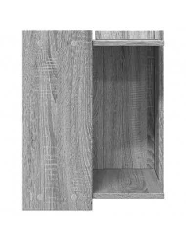 Recinto Lettiera Gatti Grigio Sonoma 60x40x40 cm in Truciolato