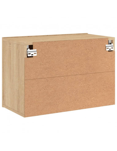 Mobile TV a Parete Rovere Sonoma 60x30x41 cm