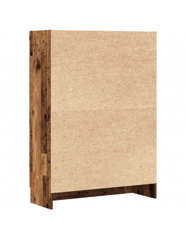 Libreria Legno Antico 82,5x30,5x115 cm in Truciolato