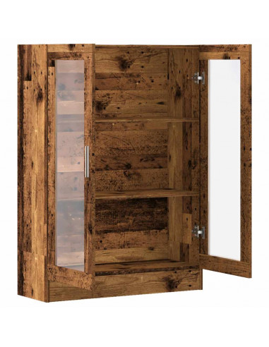 Libreria Legno Antico 82,5x30,5x115 cm in Truciolato