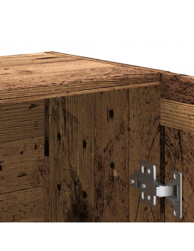 Libreria Legno Antico 82,5x30,5x115 cm in Truciolato