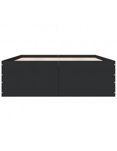 Giroletto Nero 120x200 cm in Legno Multistrato