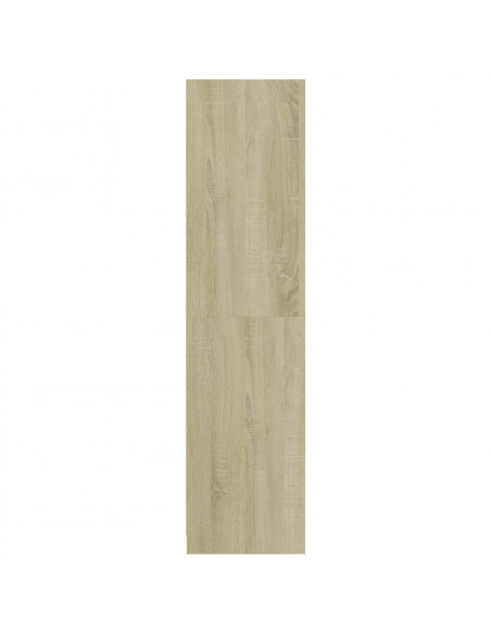 Armadio Rovere Sonoma 100x50x200 cm in Legno Multistrato