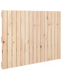 Testiera da Parete 95,5x3x60 cm in Legno Massello di Pino 2