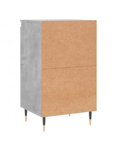 Credenze 2 pz Grigio Cemento 40x35x70 cm in Legno Multistrato