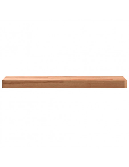 Mensola a Parete 40x20x2,5 cm in Legno Massello di Faggio