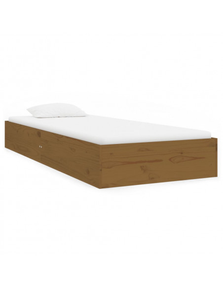 Giroletto Miele in Legno Massello 75x190 cm Small Single