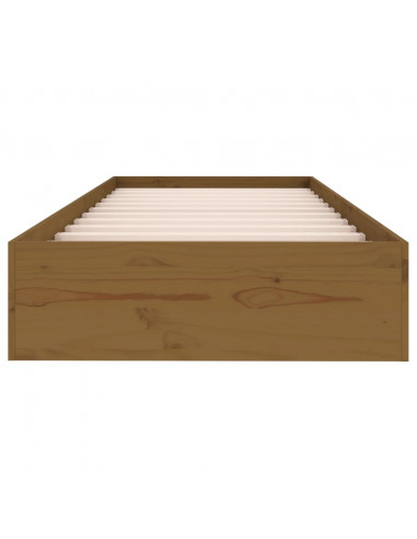 Giroletto Miele in Legno Massello 75x190 cm Small Single