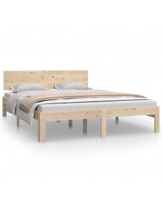 Giroletto in Legno Massello di Pino 140x200 cm 2