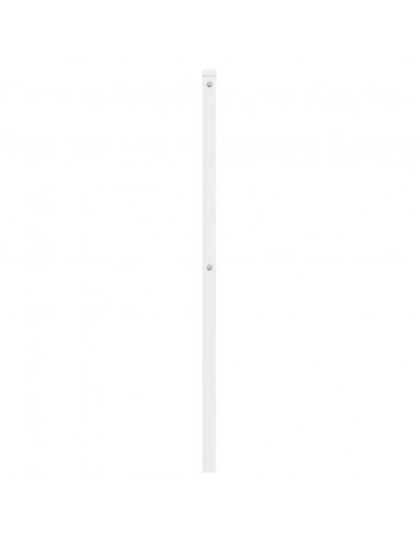 Testiera in Metallo Bianco 80 cm