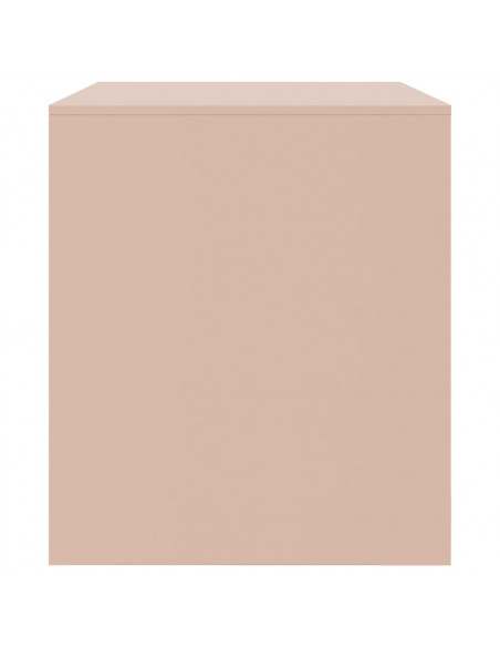 Mobile TV Rosso 67x39x44 cm in Acciaio