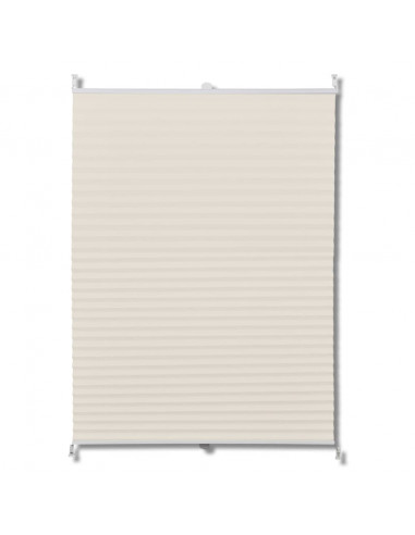 Tenda plissè 80x150cm Crema