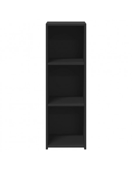 Credenza Nera 30x41x93 cm in Legno Multistrato