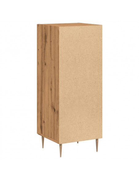 Credenza Rovere Artigianale 34,5x34x90 cm in Truciolato