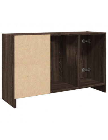 Mobile Lavabo Rovere Marrone 90x29x55 cm in Truciolare