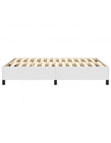 Giroletto a Molle Bianco 140x200 cm in Similpelle