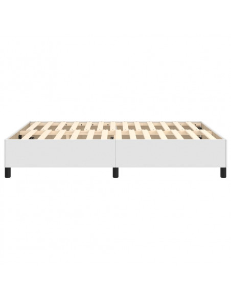 Giroletto a Molle Bianco 140x200 cm in Similpelle