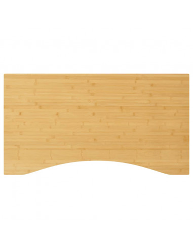 Piano Scrivania 110x60x4 cm in Bambù