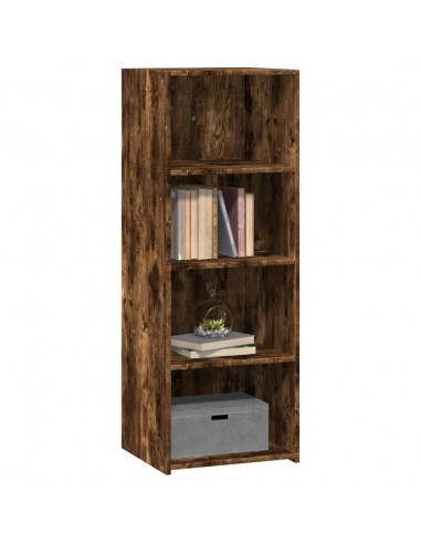 Credenza Rovere Fumo 45x41x124 cm in Legno Multistrato