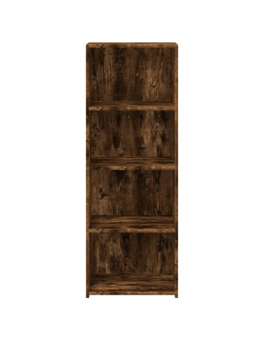 Credenza Rovere Fumo 45x41x124 cm in Legno Multistrato