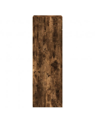 Credenza Rovere Fumo 45x41x124 cm in Legno Multistrato