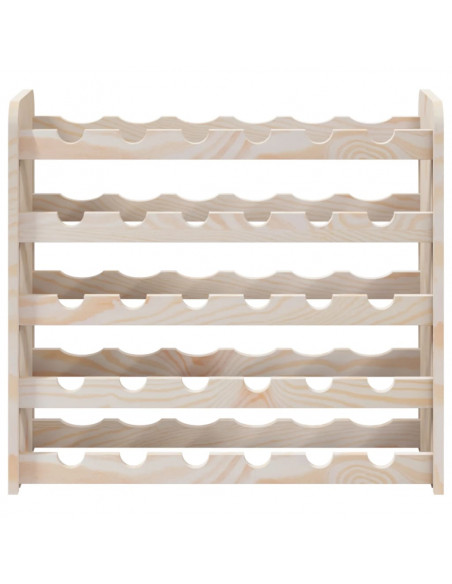 Portavini 67,5x25x60 cm in Legno Massello di Pino