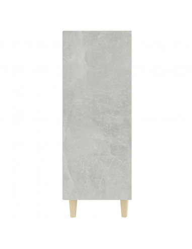 Credenza Grigio Cemento 69,5x32,5x90 cm in Legno Multistrato