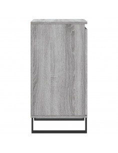 Credenza Grigio Sonoma 40x35x70 cm in Legno Multistrato 2