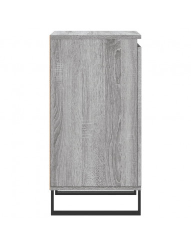 Credenza Grigio Sonoma 40x35x70 cm in Legno Multistrato