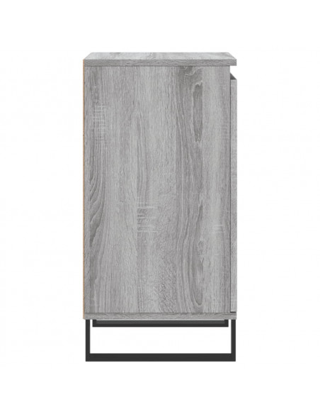 Credenza Grigio Sonoma 40x35x70 cm in Legno Multistrato