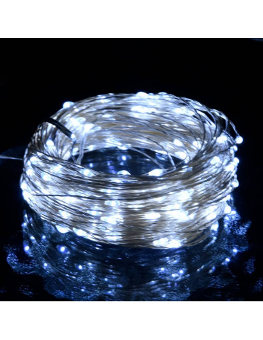 Stringa LED con 150 Luci LED Bianco Freddo 15 m