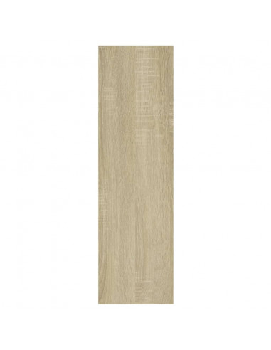 Scaffale a Parete Rovere Sonoma 75x16x55 cm Legno Multistrato