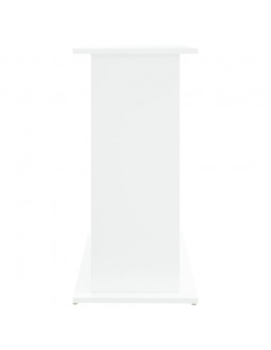 Supporto per Acquario Bianco 81x36x73 cm in Legno Multistrato