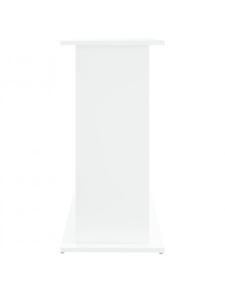 Supporto per Acquario Bianco 81x36x73 cm in Legno Multistrato