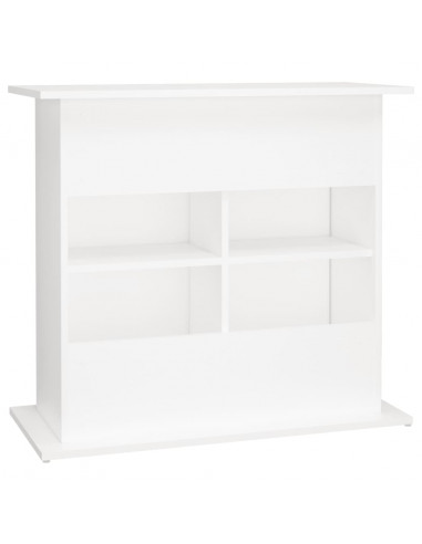 Supporto per Acquario Bianco 81x36x73 cm in Legno Multistrato