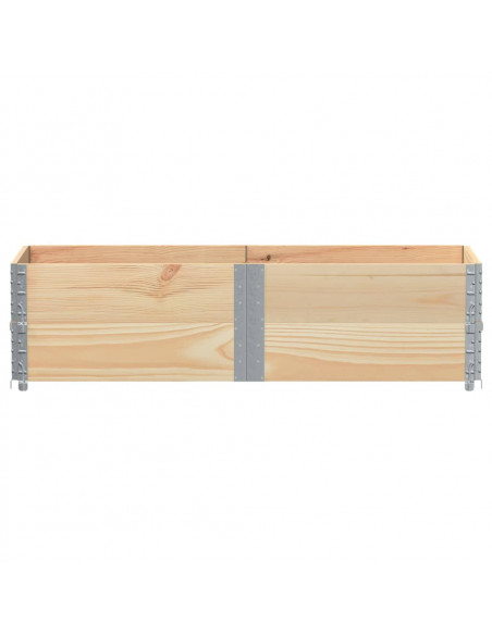 Fioriera da Giardino 150x50 cm in Legno Massello di Pino