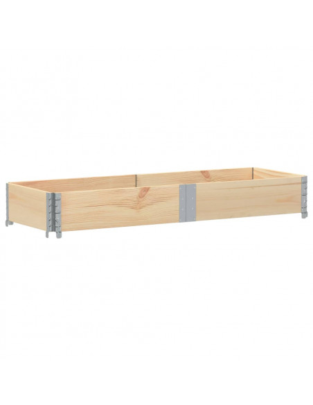 Paretale per Pallet 150x50 cm in Legno Massello di Pino